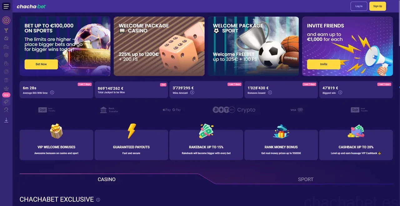 Chachabet Casino Casino